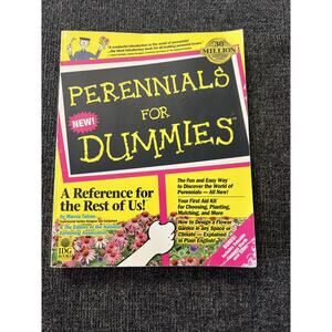 Perennials for Dummies Softcover 1997 by Marcia Tatroe &National Gardening Assoc
